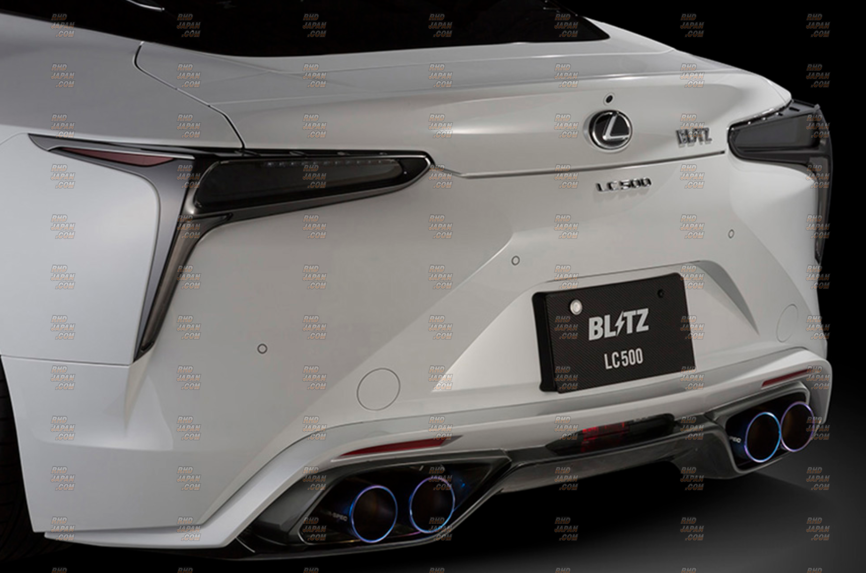 Lexon Exclusive Rear Under Diffuser Carbon Fiber - Lexus LC500